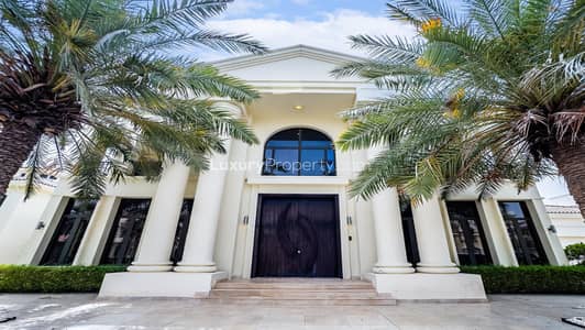 8 Bedroom Villa for Sale in Palm Jumeirah, Dubai - Two villas, one plot | Beachfront | Investment Opportunity