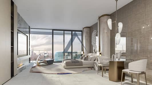 2 habitaciones Apartamento para en Venta en Dubai Sports City, Dubai - HH2_Studio_Burj-Khalifa-scaled. jpg 2 habitaciones Apartamento para en Venta en Dubai Sports City, Dubai - HH2_Studio_Burj-Khalifa-scaled. jpg