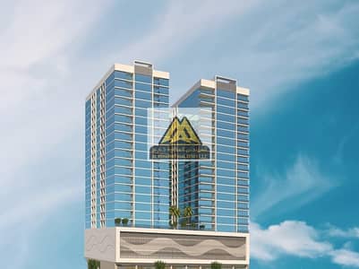 拉希迪亚， 阿治曼 1 卧室单位待租 - gulfa-tower-listing. jpg