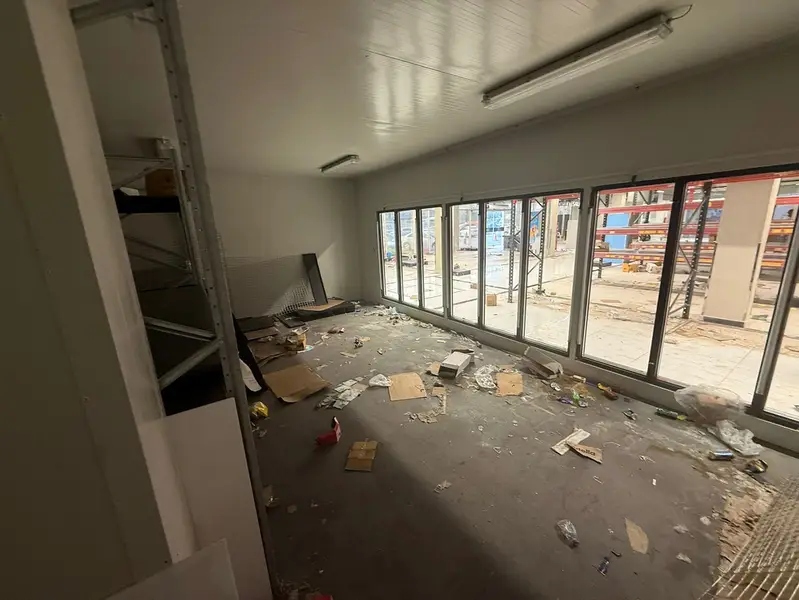 Al Jurf 3 - Large commercial space of 17,000 sq ft, ready for various commercial activities. Prime location on a main street. - More