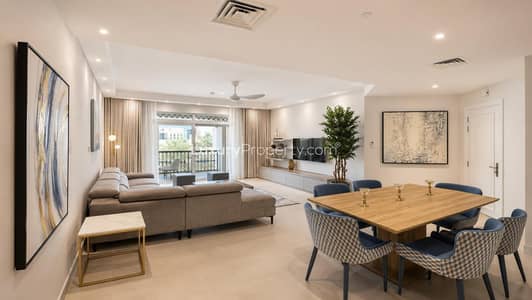 2 Bedroom Flat for Rent in Downtown Dubai, Dubai - Burj View 2 Bed + Study | Furnished