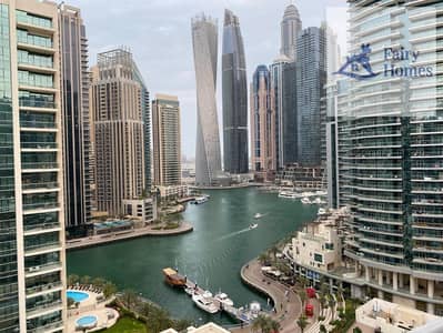 2 Bedroom Flat for Rent in Dubai Marina, Dubai - Marina view 2. jpeg 2 Bedroom Flat for Rent in Dubai Marina, Dubai - Marina view 2. jpeg