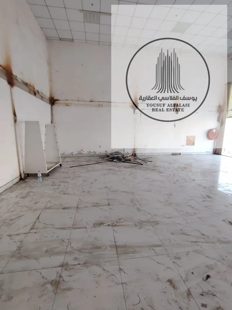 Shop for Rent Ajman Industrial 1 900 Sqft Main Road Prime Location - View 4