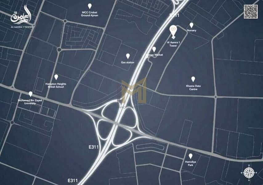 7 Al Aamra 1 Tower by GJ Developer Ajman. jpeg