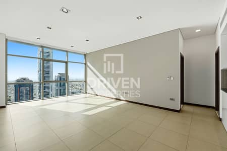 2 Bedroom Flat for Rent in DIFC, Dubai - High Floor with Stunning Sea View | Vacant
