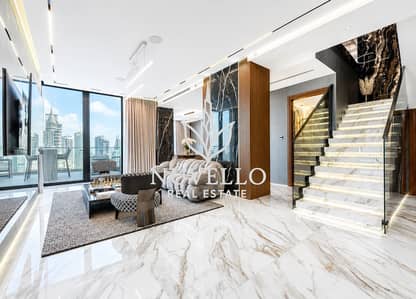 4 Bedroom Penthouse for Rent in Dubai Marina, Dubai - Luxury Duplex | Fully Furnished | 4 Cheques