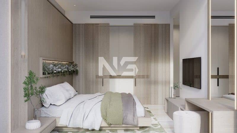 2 3BHK-Master Bedroom - View 2-resized. jpg