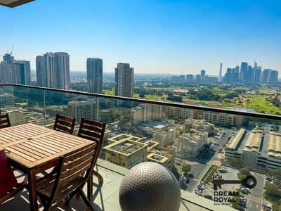 1 Bedroom Flat for Rent in The Greens, Dubai - 2107 balcony. jpg 1 Bedroom Flat for Rent in The Greens, Dubai - 2107 balcony. jpg