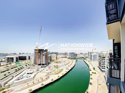 1 Bedroom Flat for Sale in Al Raha Beach, Abu Dhabi - Fabulous 1BR |Low Floor |Rented| Canal Views