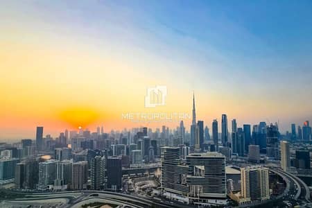 3 Bedroom Flat for Sale in Business Bay, Dubai - Fully Furnished 3BR + Maid | Burj Khalifa View