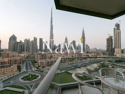2 Bedroom Flat for Rent in Downtown Dubai, Dubai - Burj Khalifa View | Fully Furnished | Vacant
