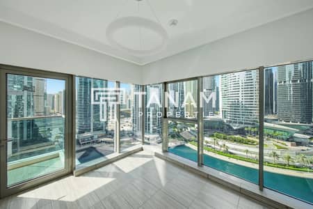 2 Bedroom Flat for Rent in Jumeirah Lake Towers (JLT), Dubai - Full Lake View | Low Floor | Brand New Look 2 Bedroom Flat for Rent in Jumeirah Lake Towers (JLT), Dubai - Full Lake View | Low Floor | Brand New Look