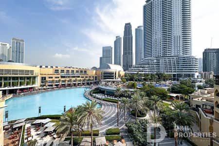 2 Bedroom Flat for Sale in Downtown Dubai, Dubai - Fountain and Burj Khalifa View | Jacuzzi | Vacant