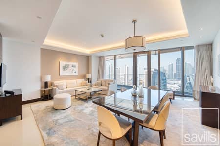 2 Bedroom Flat for Rent in Downtown Dubai, Dubai - Vacant | High Floor | Bills Included
