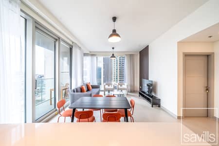 2 Bedroom Flat for Rent in Downtown Dubai, Dubai - Vacant | Corner Unit | Fully Furnished