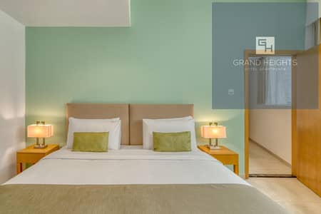 1 Schlafzimmer Hotel Apartment zum zur Miete in Barsha Heights (Tecom), Dubai - Bedroom 1. jpg 1 Schlafzimmer Hotel Apartment zum zur Miete in Barsha Heights (Tecom), Dubai - Bedroom 1. jpg