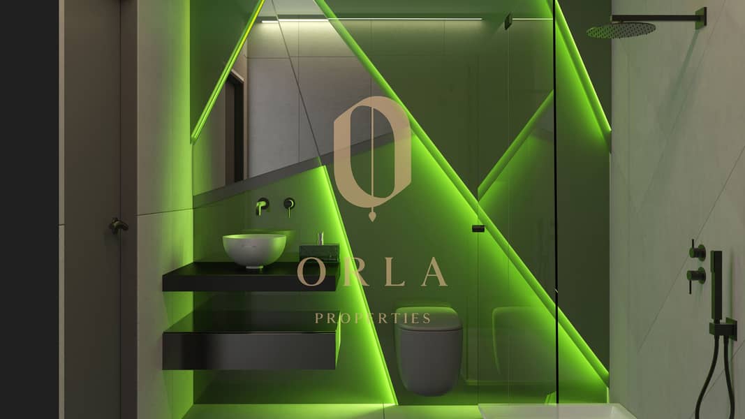 Italian-Inspired Branded Residence | Lamborghini Furnished | Resale - Image 10