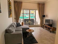 Premium 1 BR | Luxury Furnish | Community View
