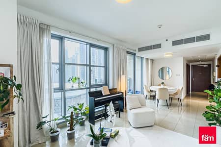 1 Bedroom Flat for Rent in Downtown Dubai, Dubai - Ready to move in with full Burj Khalifa views