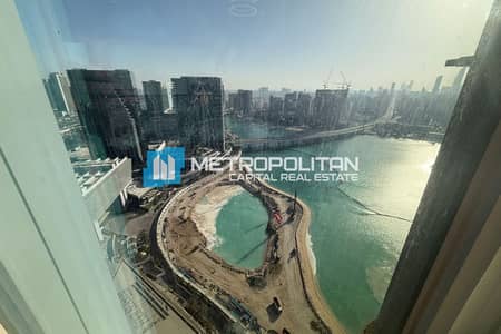 2 Bedroom Apartment for Sale in Al Maryah Island, Abu Dhabi - Canal and Museum View | 2BR Duplex | High Floor