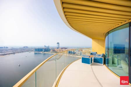 3 Bedroom Flat for Sale in Dubai Harbour, Dubai - Full Palm Views | Skyline Views | Private Beach