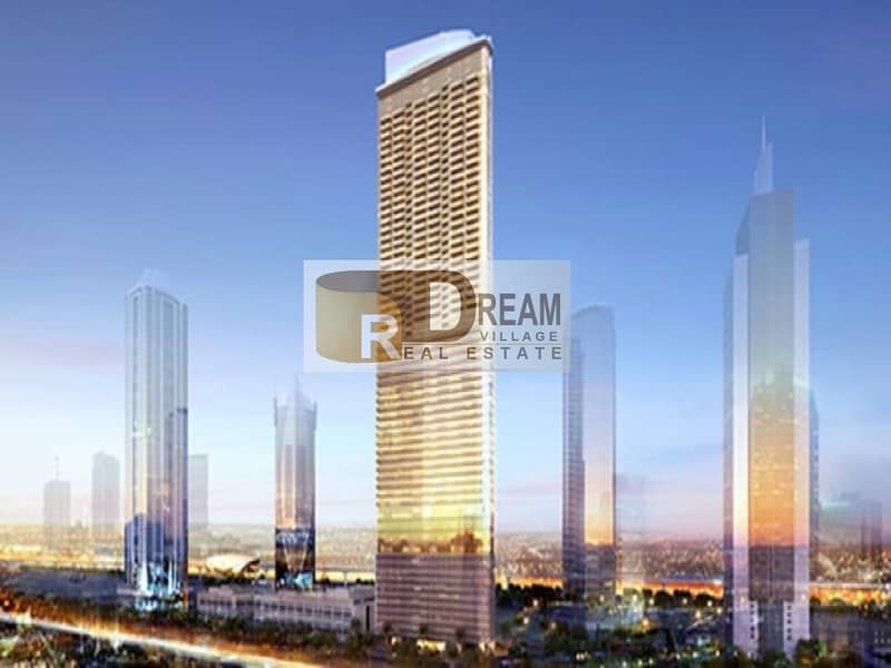 Owning an apartment for housing or investment hotel on Khalifa Tower in 10% down payment
