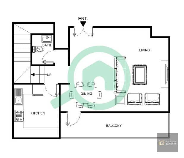 3 DUPLEX FLOR PLAN 1ST FLOOR. PNG