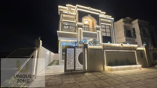 6 Bedroom Villa for Sale in Al Helio, Ajman - Luxury Independent Classic Villa for Sale | Natural Stone Facade | Prime Location in Al Helio 1 6 Bedroom Villa for Sale in Al Helio, Ajman - Luxury Independent Classic Villa for Sale | Natural Stone Facade | Prime Location in Al Helio 1