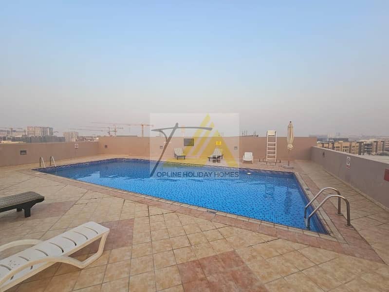 12 chequs or Yearly Payments , Your Choice Spacious Fully Furnished Studio Available for Monthly rental - Image 14