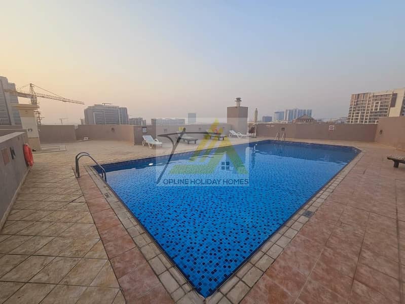 12 chequs or Yearly Payments , Your Choice Spacious Fully Furnished Studio Available for Monthly rental - Image 16