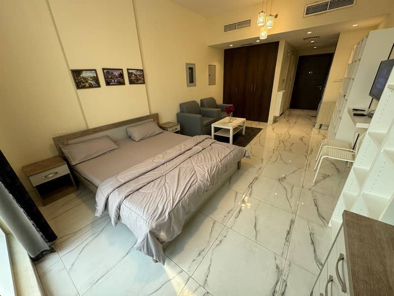 12 chequs or Yearly Payments , Your Choice Spacious Fully Furnished Studio Available