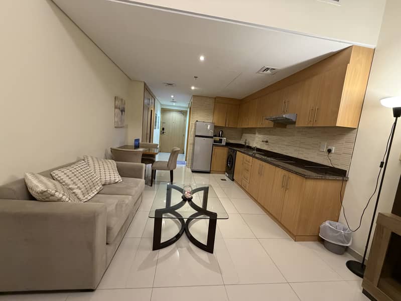 12 chequs or Yearly Payments , Your Choice Spacious Fully Furnished Studio Available With Full flexibility - Image 8