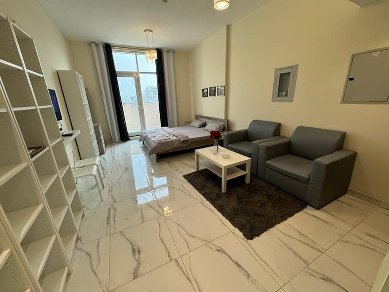12 chequs or Yearly Payments , Your Choice Spacious Fully Furnished Studio Available