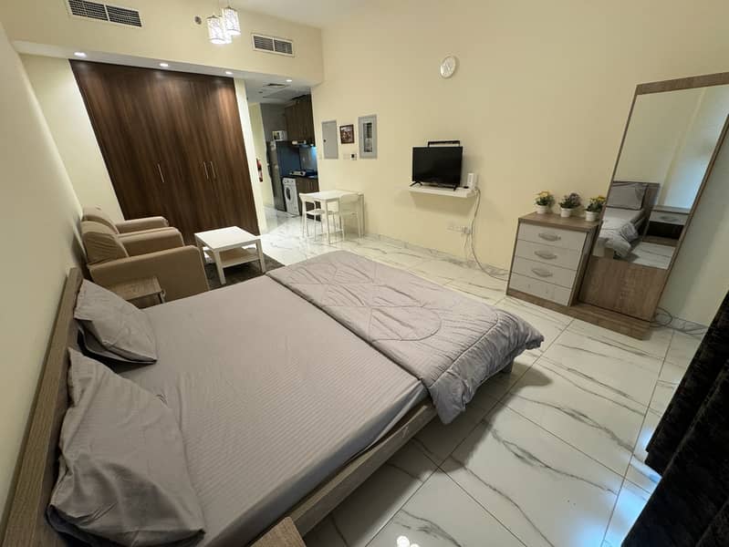 12 chequs or Yearly Payments , Your Choice Spacious Fully Furnished Studio Available - Image 6