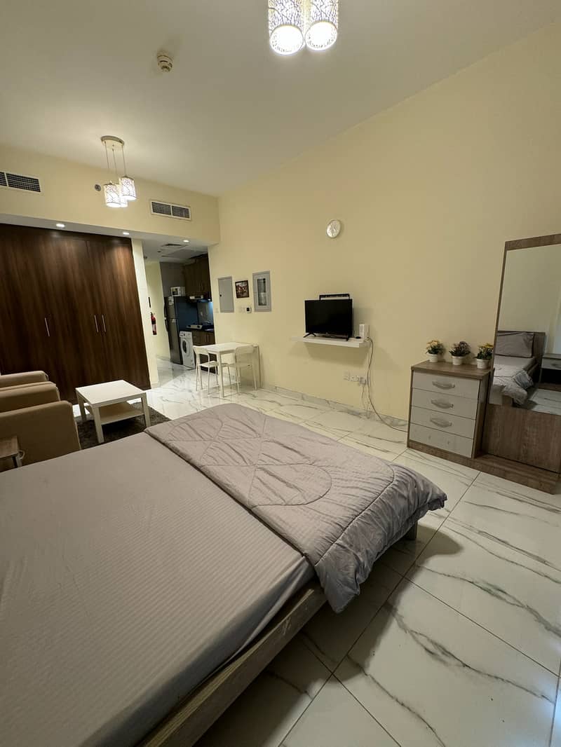 12 chequs or Yearly Payments , Your Choice Spacious Fully Furnished Studio Available - Image 7