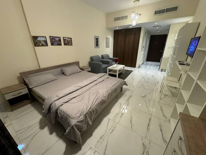 12 chequs or Yearly Payments , Your Choice Spacious Fully Furnished Studio Available - Image 10