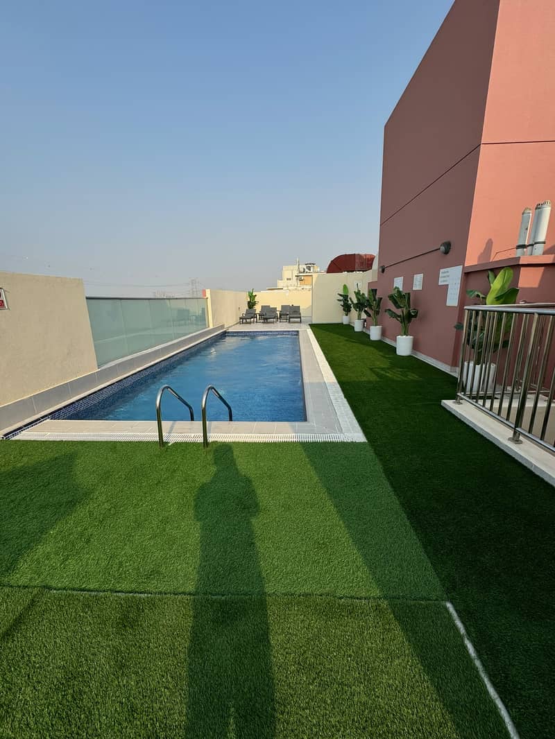12 chequs or Yearly Payments , Your Choice Spacious Fully Furnished Studio Available - Image 24