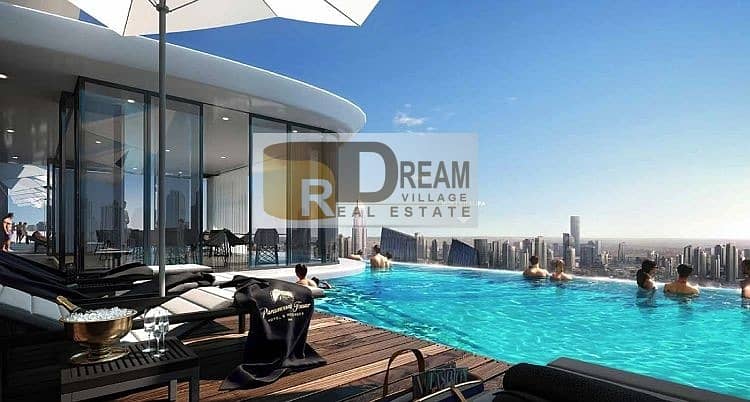 Апартаменты в отеле в Шейх Зайед Роуд, 2 cпальни, 1900000 AED - 4456656