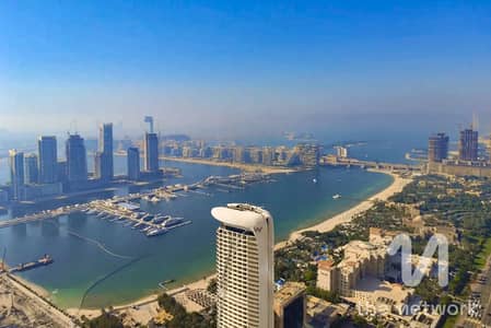 2 Bedroom Flat for Rent in Dubai Marina, Dubai - High Floor | Sea View | Vacant 1st June