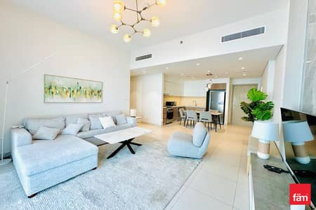 2 Bedroom Flat for Rent in Dubai Creek Harbour, Dubai - Fully Furnished | Burj View | Vacant | High Floor