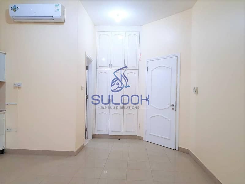 7 Very clean studio in Al Nahyan on monthly payments