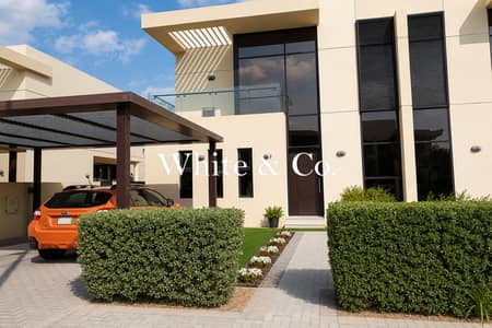 3 Bedroom Townhouse for Rent in DAMAC Hills, Dubai - Unfurnished | Maids room | Corner unit 3 Bedroom Townhouse for Rent in DAMAC Hills, Dubai - Unfurnished | Maids room | Corner unit
