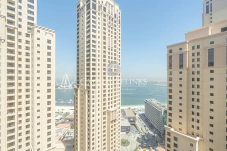 2 habitaciones Apartamento para en Alquiler en Jumeirah Beach Residence (JBR), Dubai - Apartamento en Jumeirah Beach Residence (JBR)，Rimal，Rimal 1, 2 dormitorios, 145000 AED - 14638459