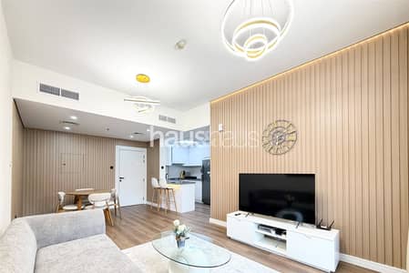 1 Bedroom Flat for Rent in Jumeirah Village Circle (JVC), Dubai - Upgraded 1 Bed | Fully Furnished | Pool View 1 Bedroom Flat for Rent in Jumeirah Village Circle (JVC), Dubai - Upgraded 1 Bed | Fully Furnished | Pool View