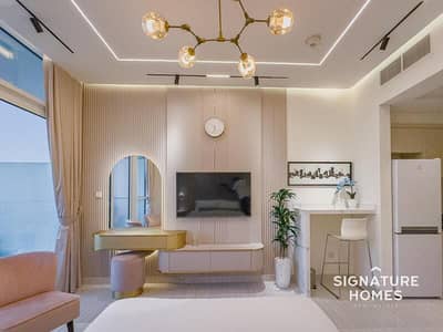 Studio for Rent in DAMAC Hills, Dubai - Furnished | With Utilities | Golf and Lagoon View
