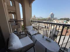 Burj Al Arab View | Fully Furnished | Monthly Possible