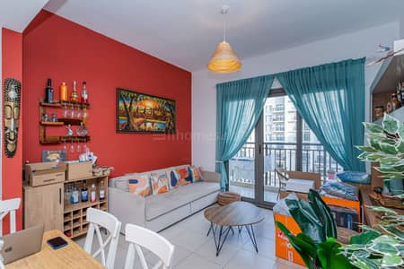 2 Bedroom Flat for Rent in Town Square, Dubai - Pool View | Unfurnished | Available 1st July