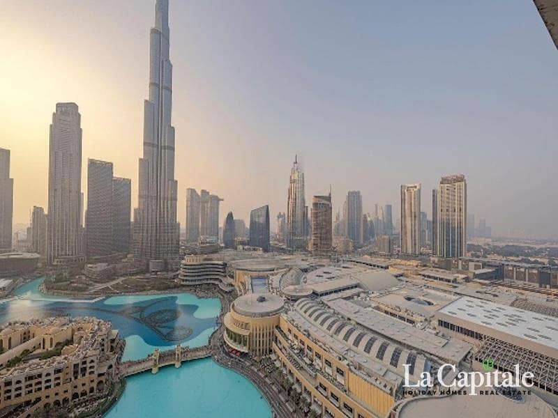 BURJ KHALIFA AND FOUNTAIN VIEW | FULLY FURNISHED BURJ KHALIFA AND FOUNTAIN VIEW | FULLY FURNISHED