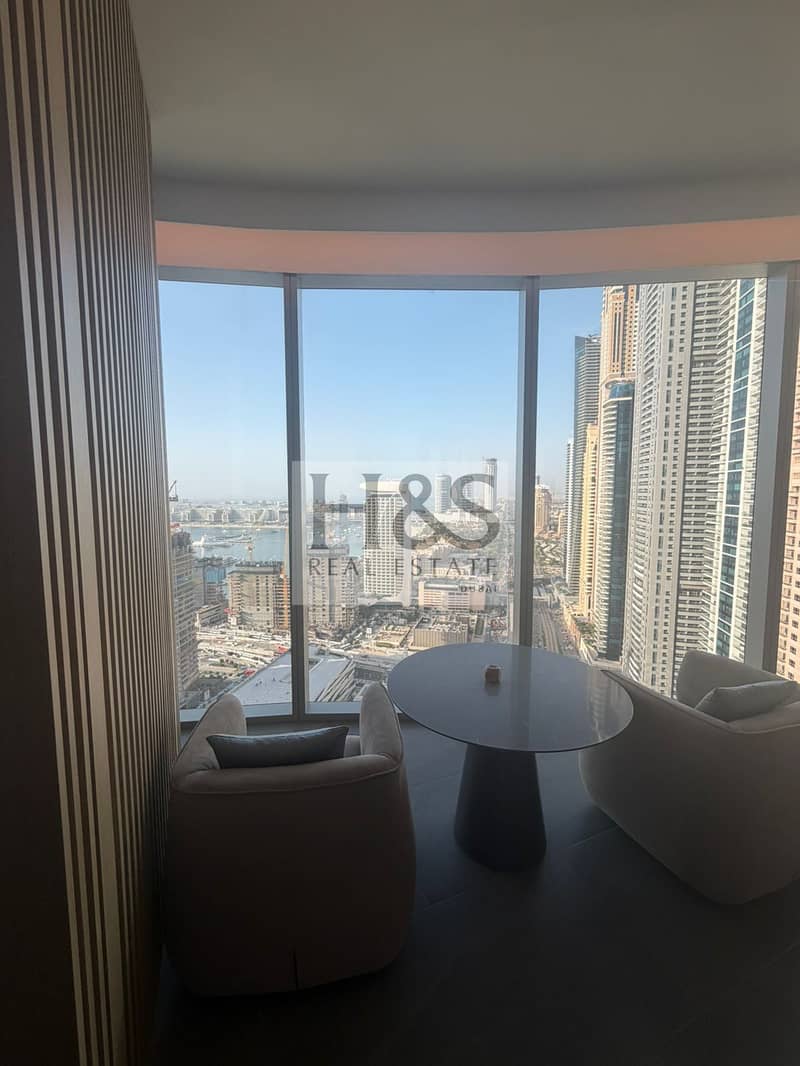 Furnished 1BR Apartment | Sea & Marina View | Ciel - Image 9