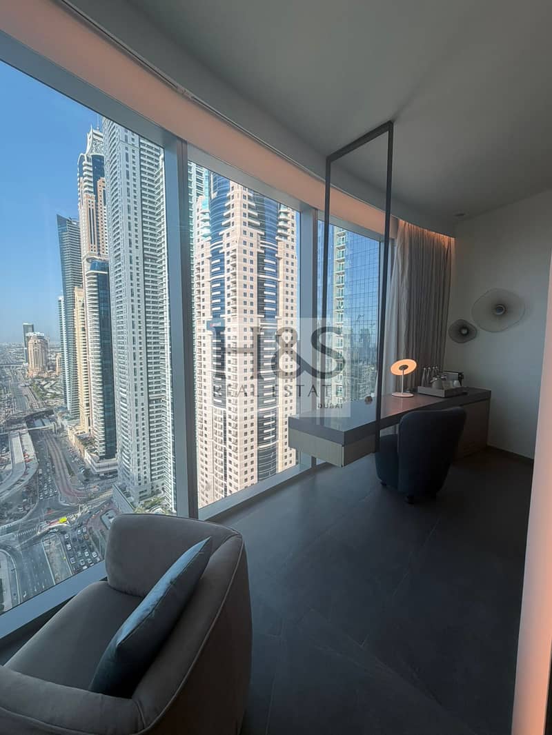 Furnished 1BR Apartment | Sea & Marina View | Ciel - Image 12